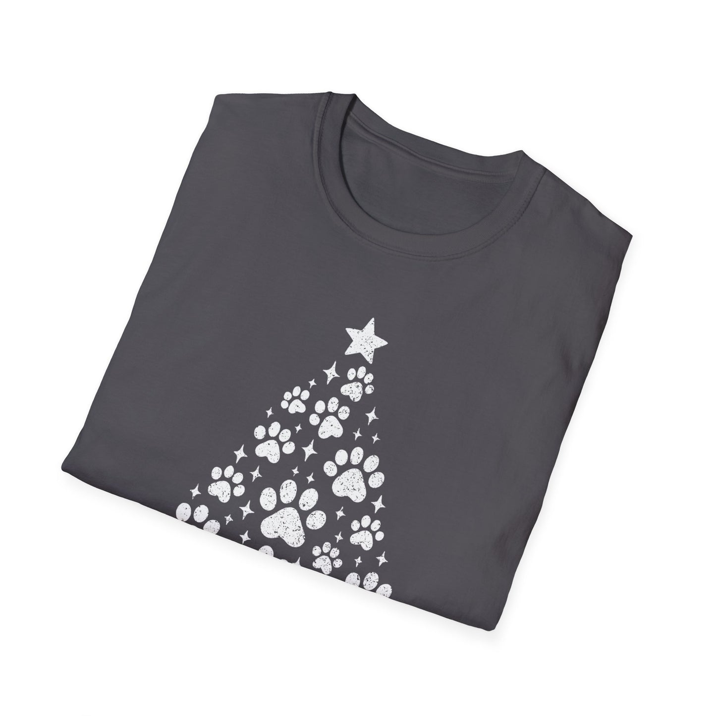 X_Mas Tree Paws T-Shirt