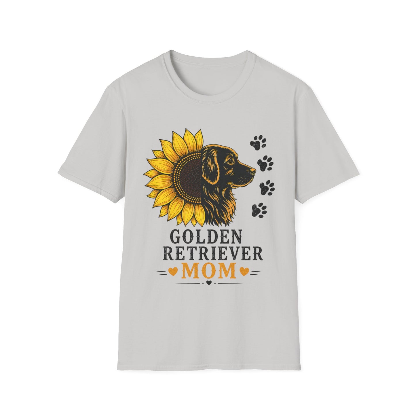 Sunflower Paw Prints T-Shirt