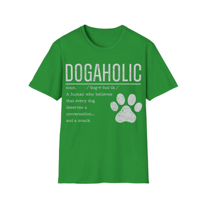 Dogaholic Definition T-Shirt