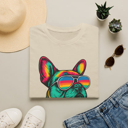Sunglasses for a Frenchie T-Shirt