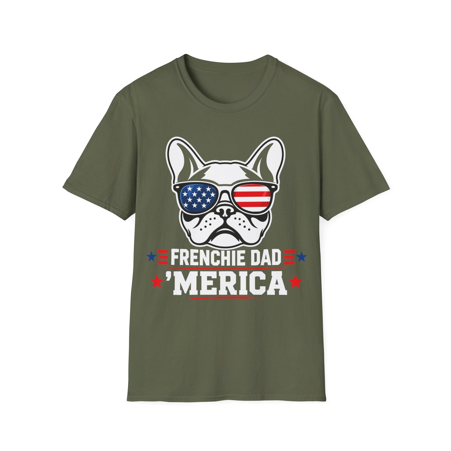 Frenchie American Dad T-Shirt