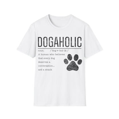 Dogaholic Definition T-Shirt