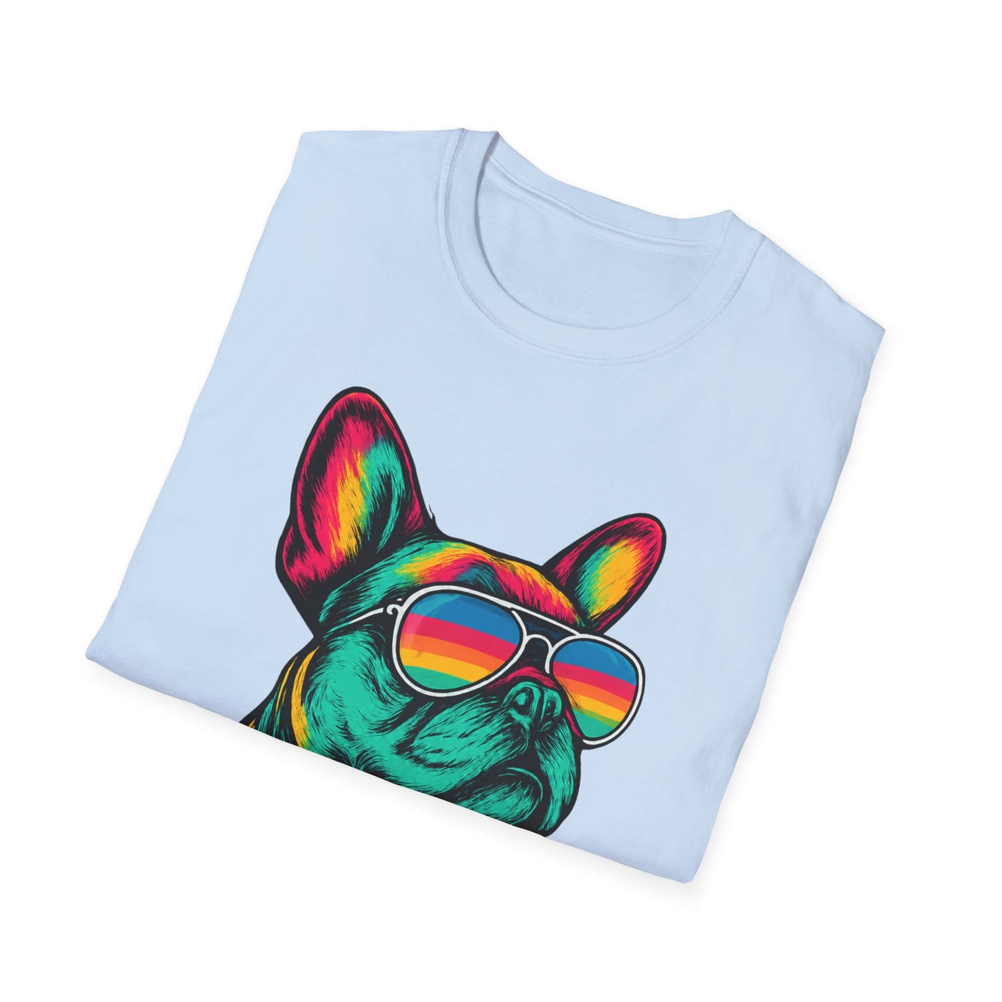 Sunglasses for a Frenchie T-Shirt