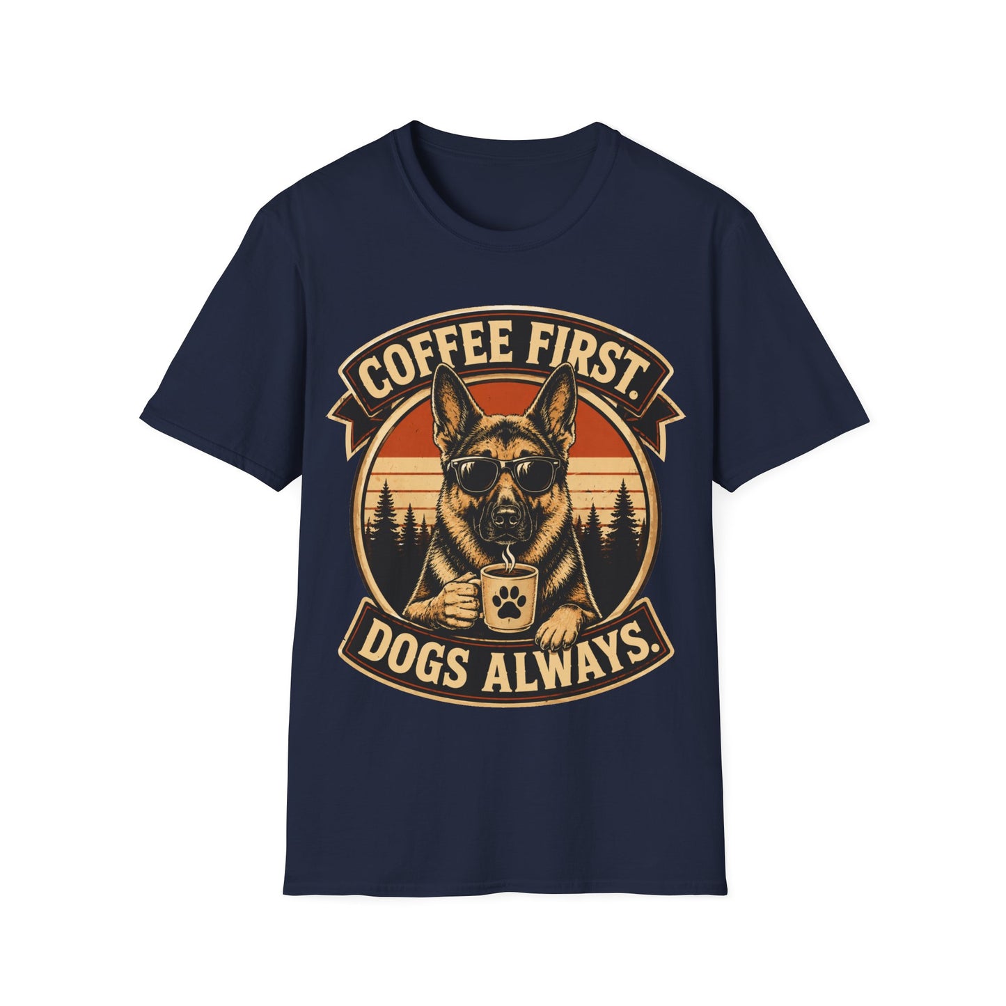 Coffee and Dogs T-Shirt