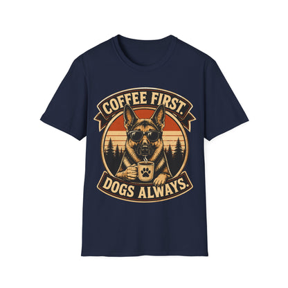 Coffee and Dogs T-Shirt
