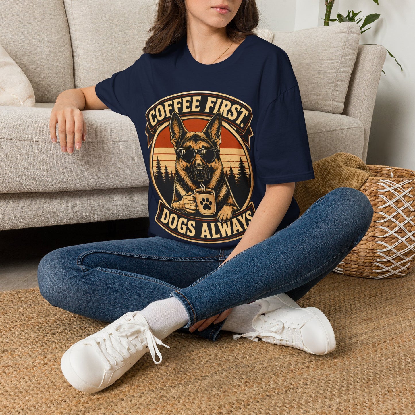 Coffee and Dogs T-Shirt
