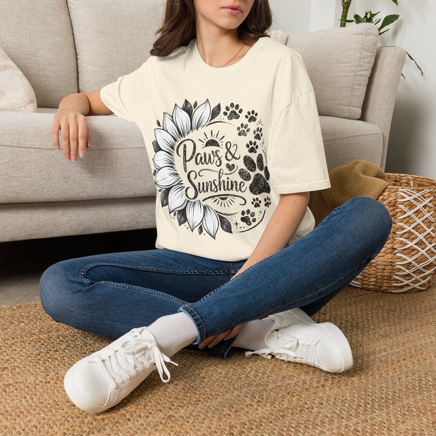 Sunflower Paws T-Shirt