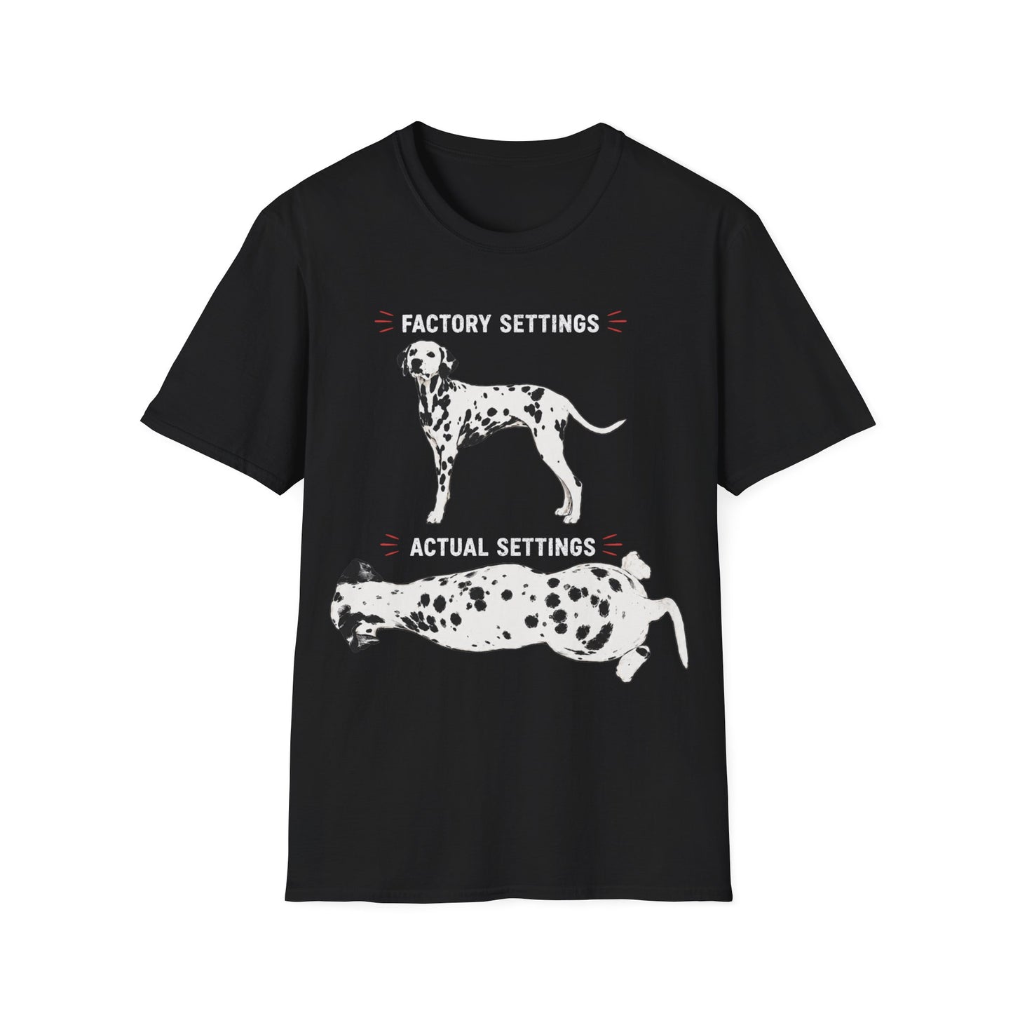 Dalmatian Setting Options T-Shirt