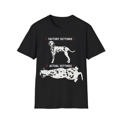 Dalmatian Setting Options T-Shirt