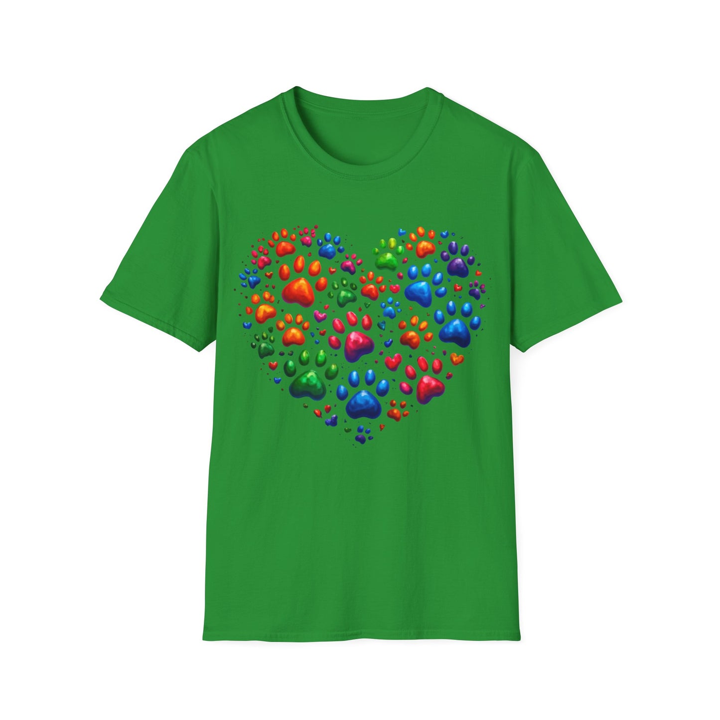 Heart of Paws in 3D T-Shirt