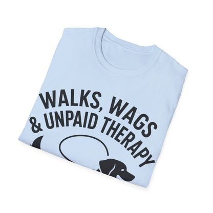 Walks,Wags and Woofs T-Shirt