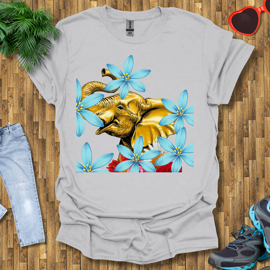 Artistic elephant head T-Shirt