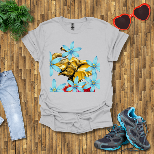 Artistic elephant head T-Shirt