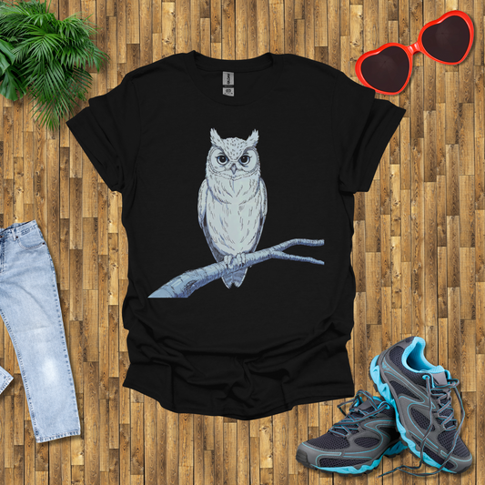 Owl on a branch T-Shirt