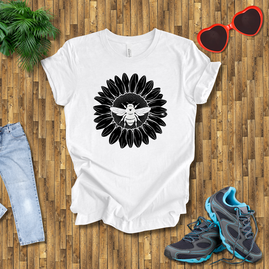 Bees on sunflowers T-Shirt