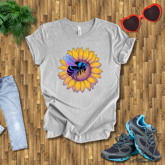 Bees on sunflowers T-Shirt
