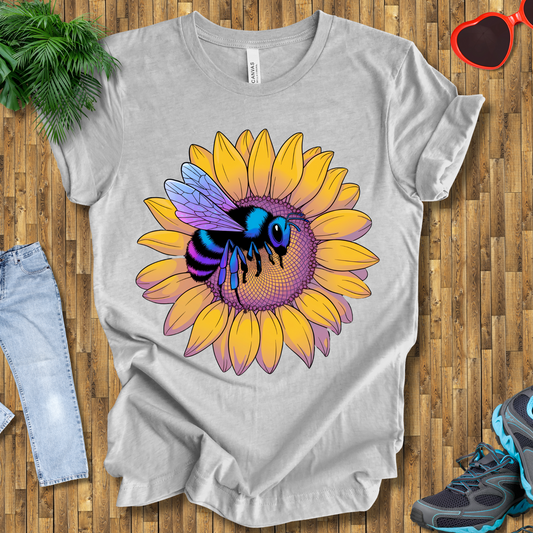 Bees on sunflowers T-Shirt