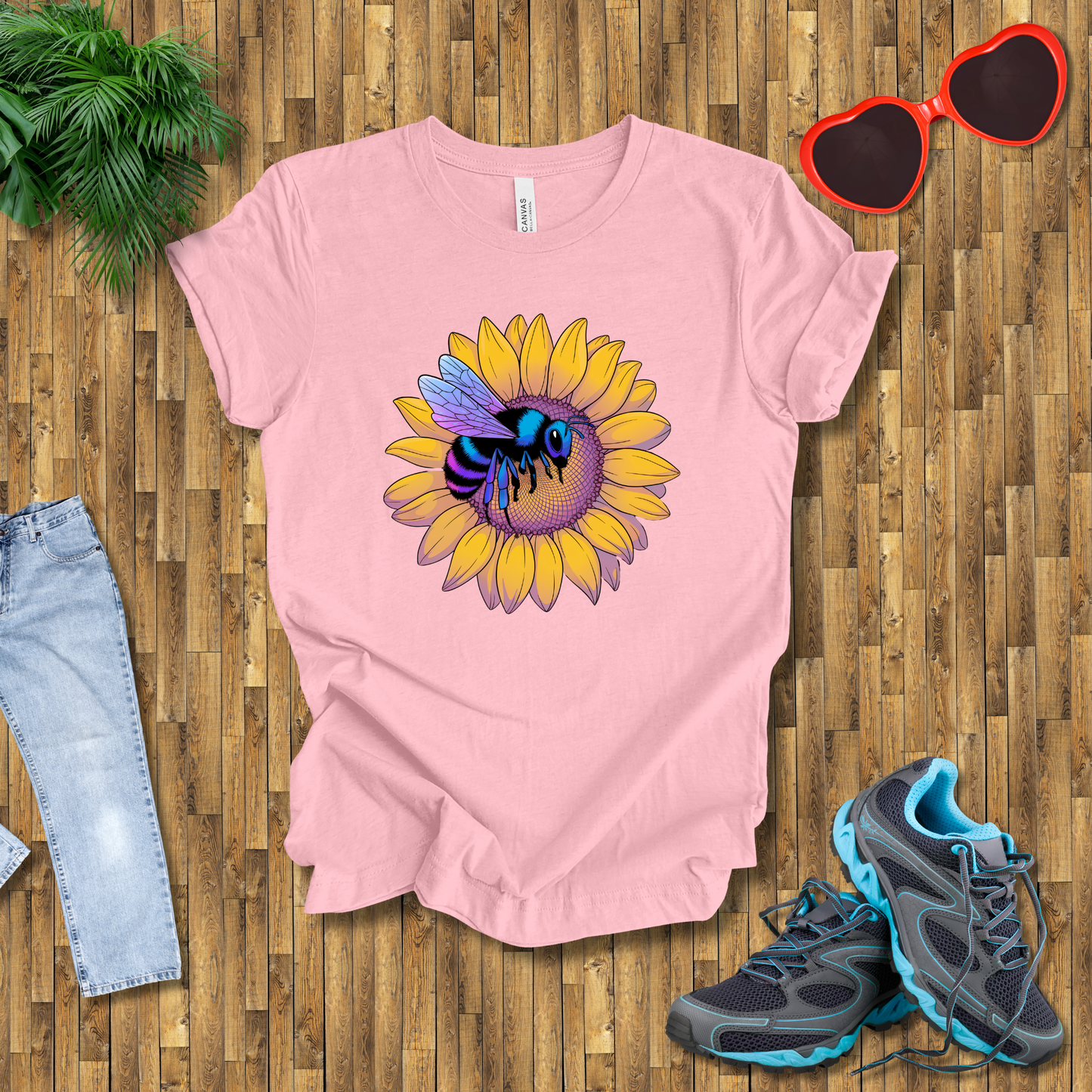 Bees on sunflowers T-Shirt