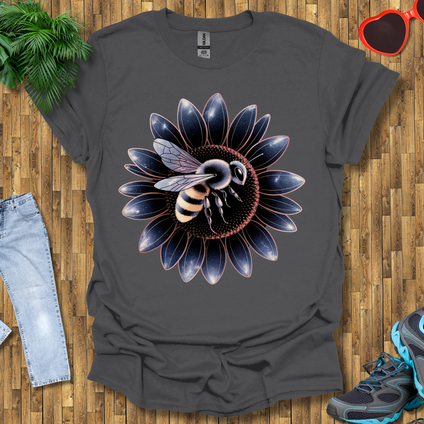 Bees on sunflowers T-Shirt