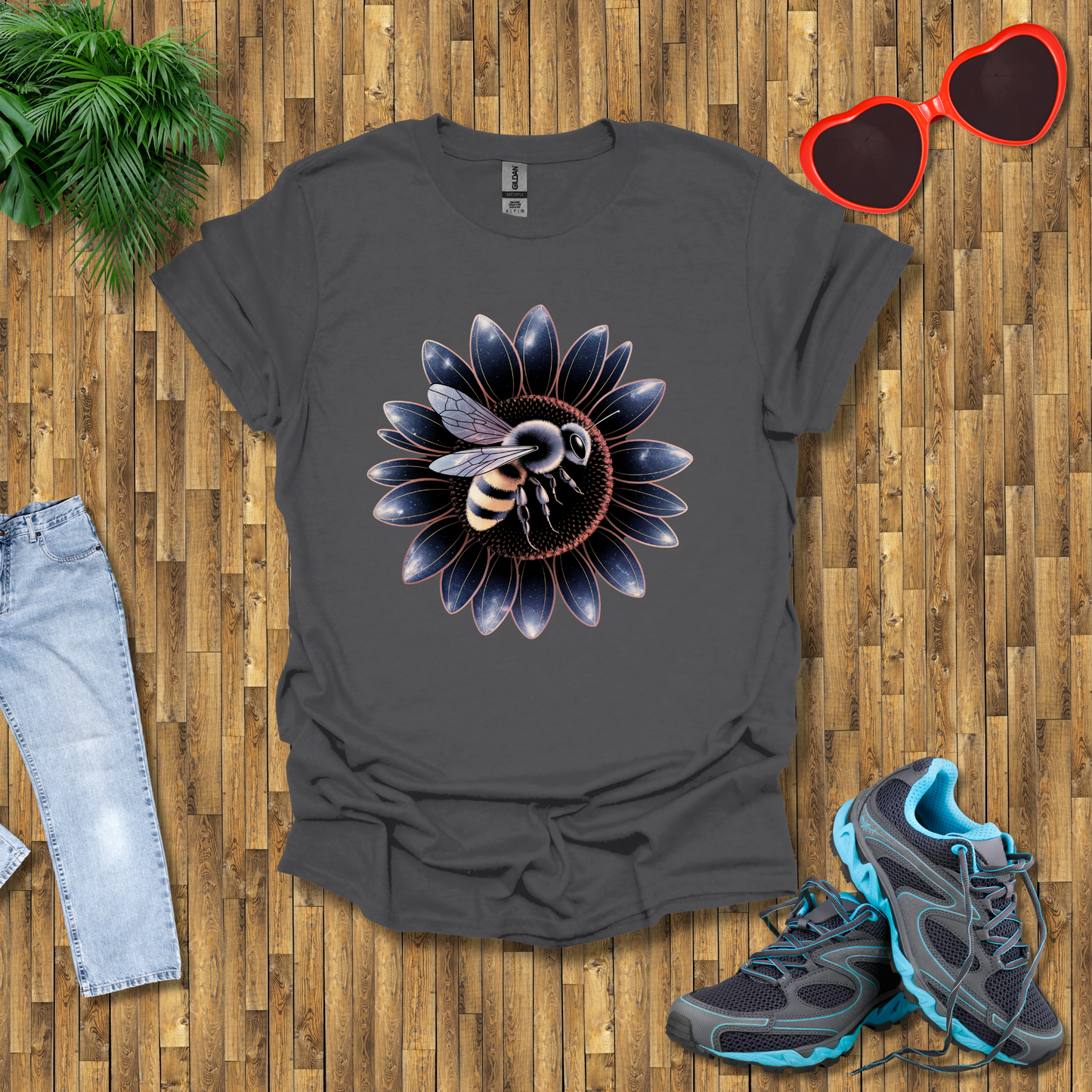 Bees on sunflowers T-Shirt