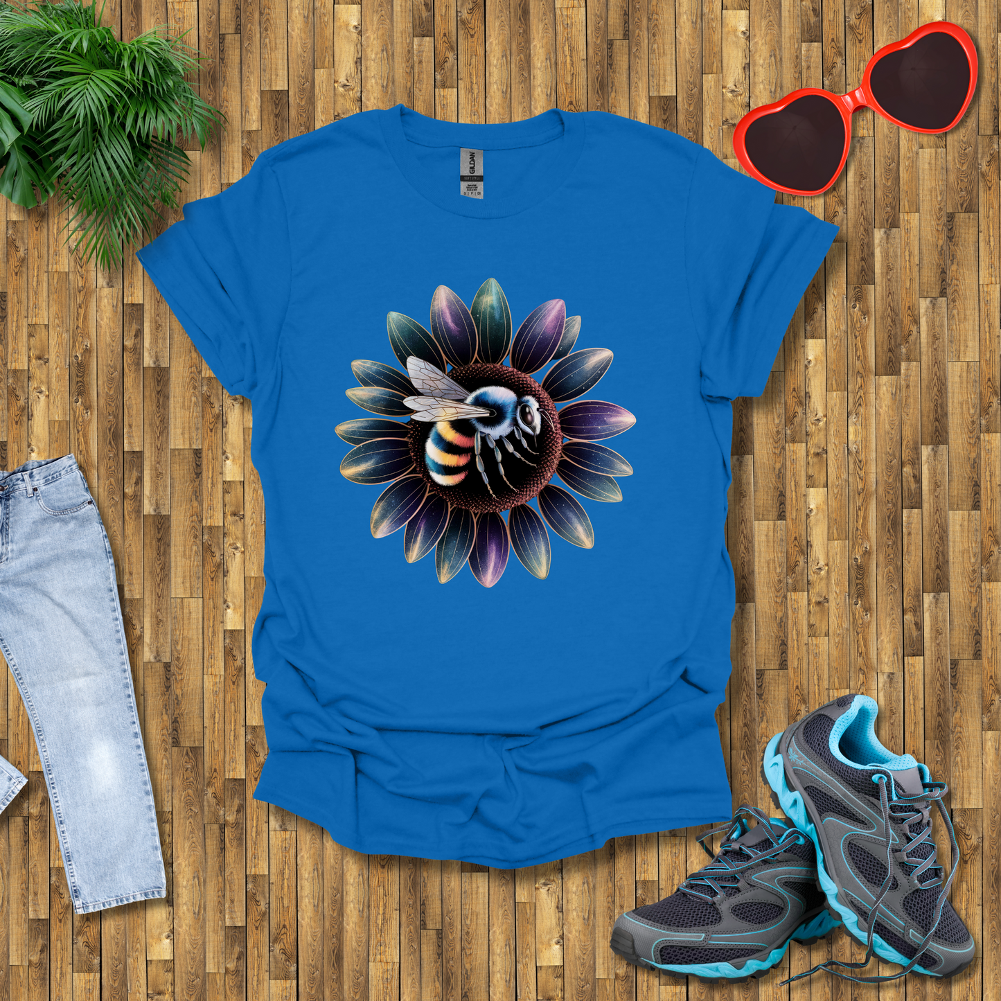 Bees on sunflowers T-Shirt