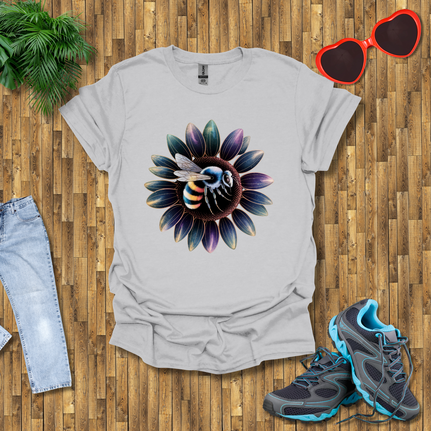 Bees on sunflowers T-Shirt