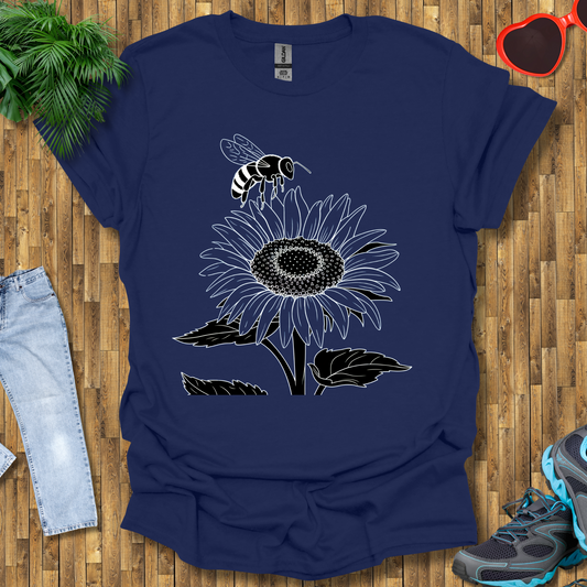 Bees on sunflowers T-Shirt
