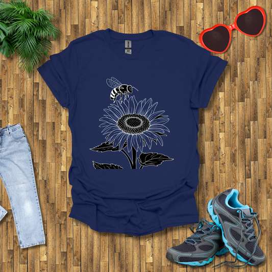 Bees on sunflowers T-Shirt