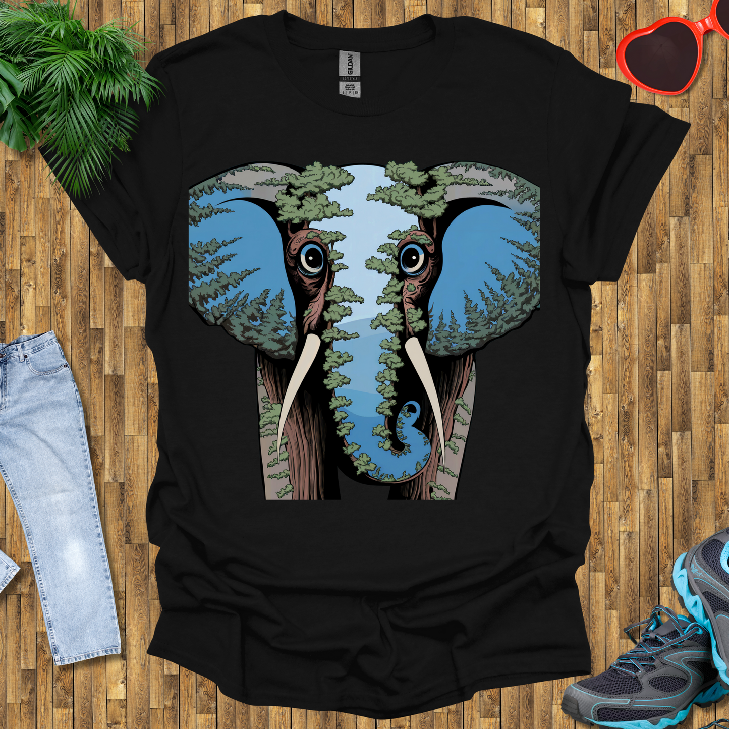 Elephant tree head T-Shirt