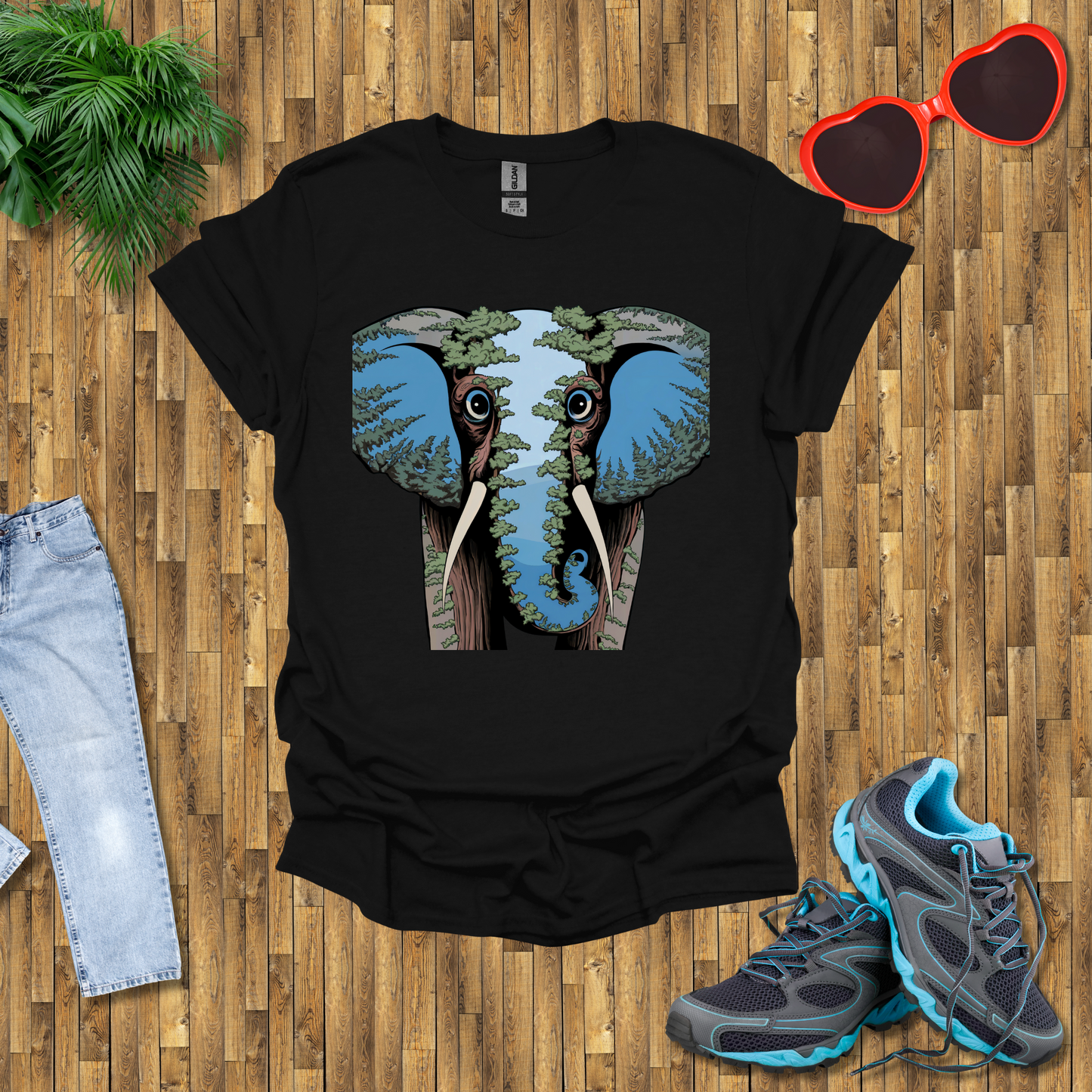 Elephant tree head T-Shirt