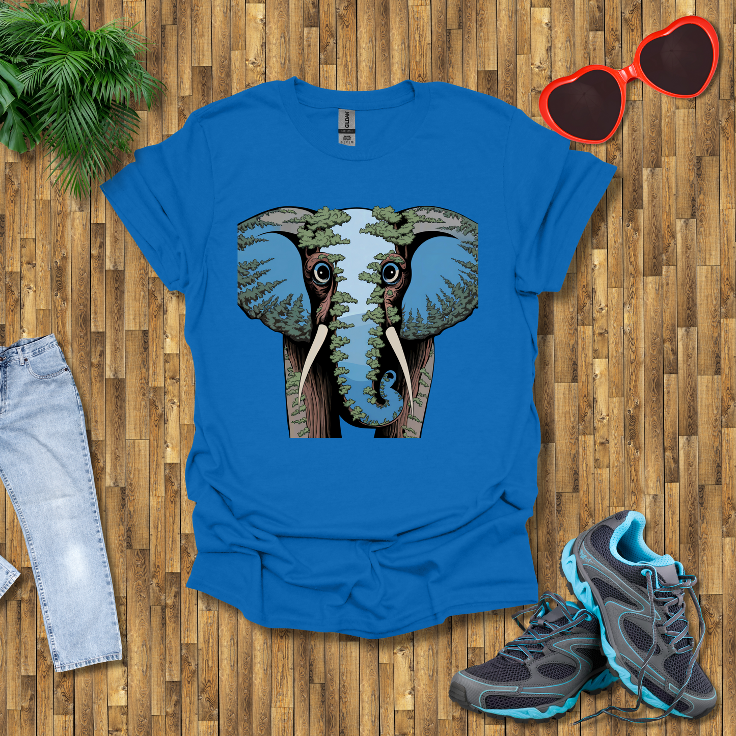 Elephant tree head T-Shirt