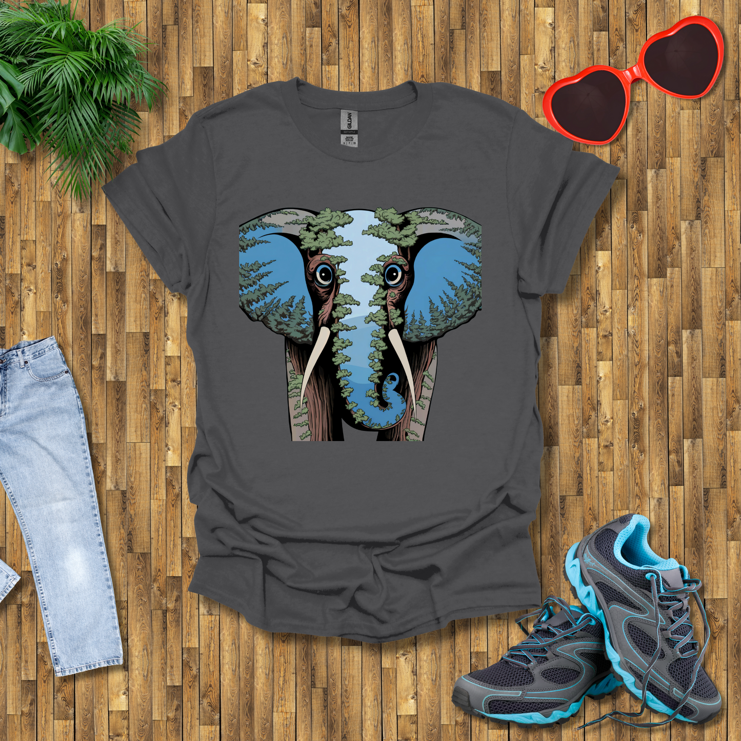 Elephant tree head T-Shirt