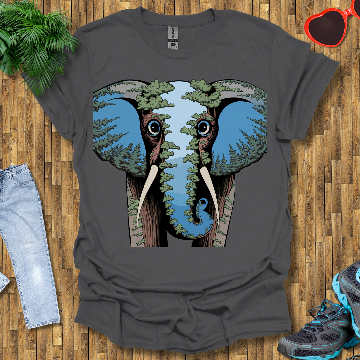 Elephant tree head T-Shirt