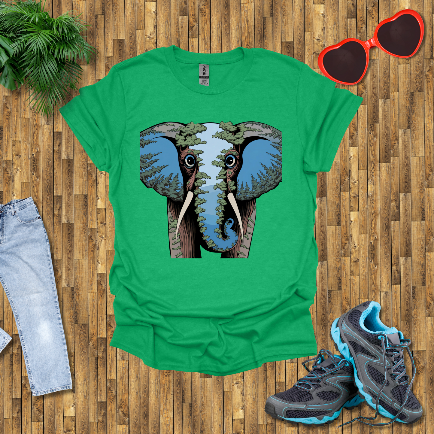 Elephant tree head T-Shirt