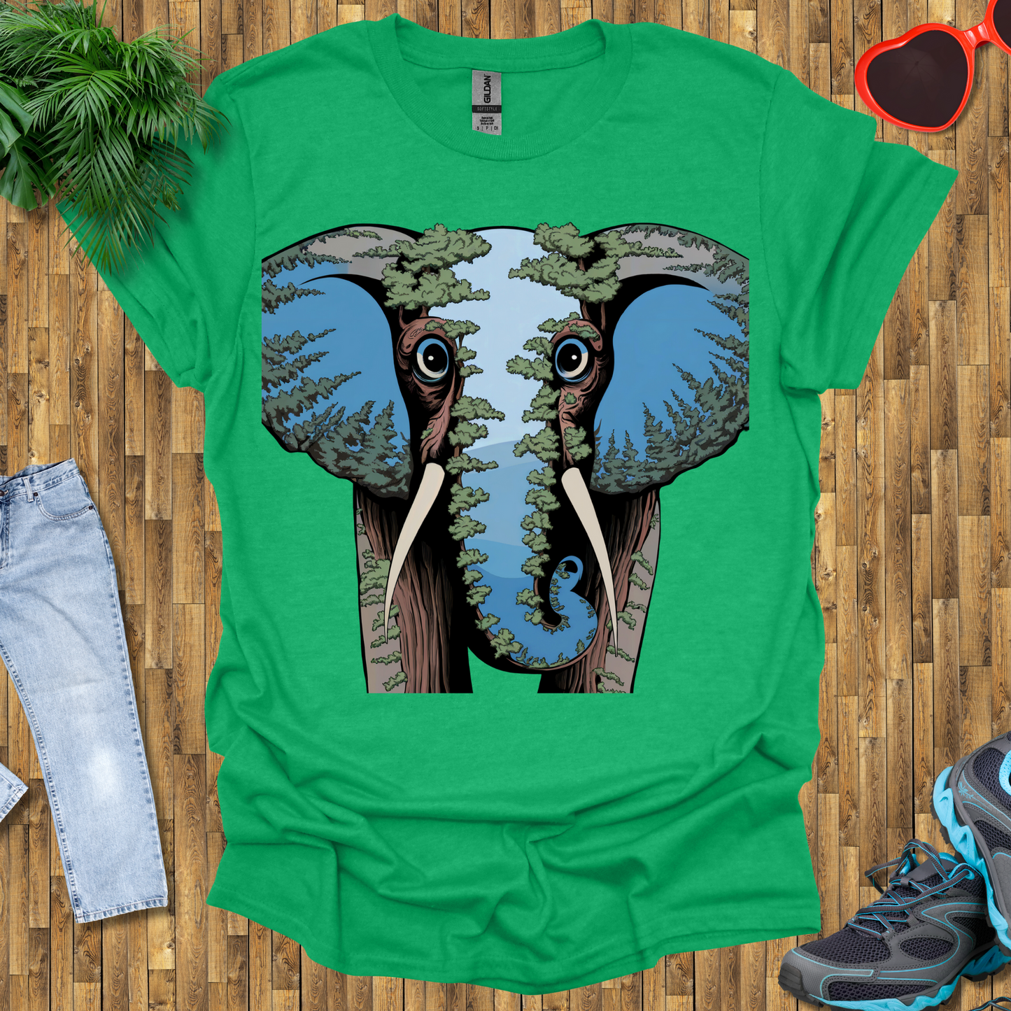 Elephant tree head T-Shirt