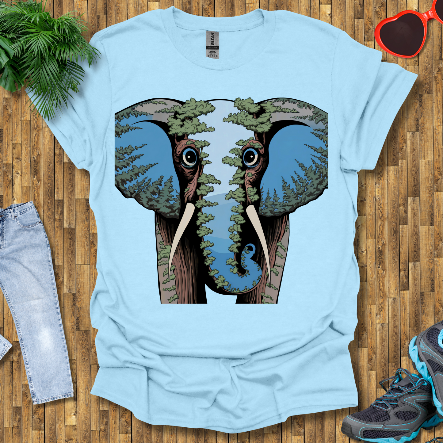 Elephant tree head T-Shirt