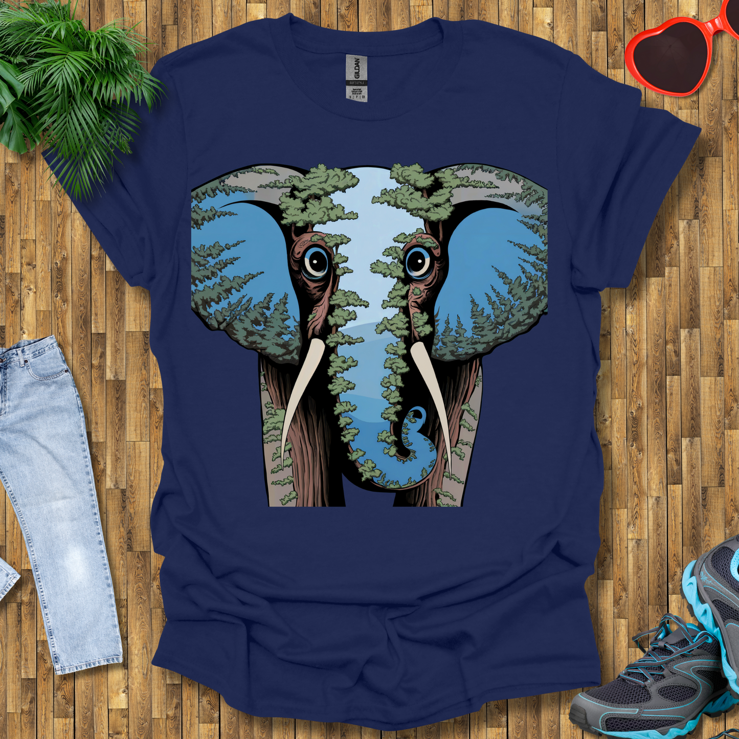 Elephant tree head T-Shirt