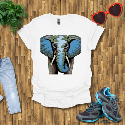 Elephant tree head T-Shirt
