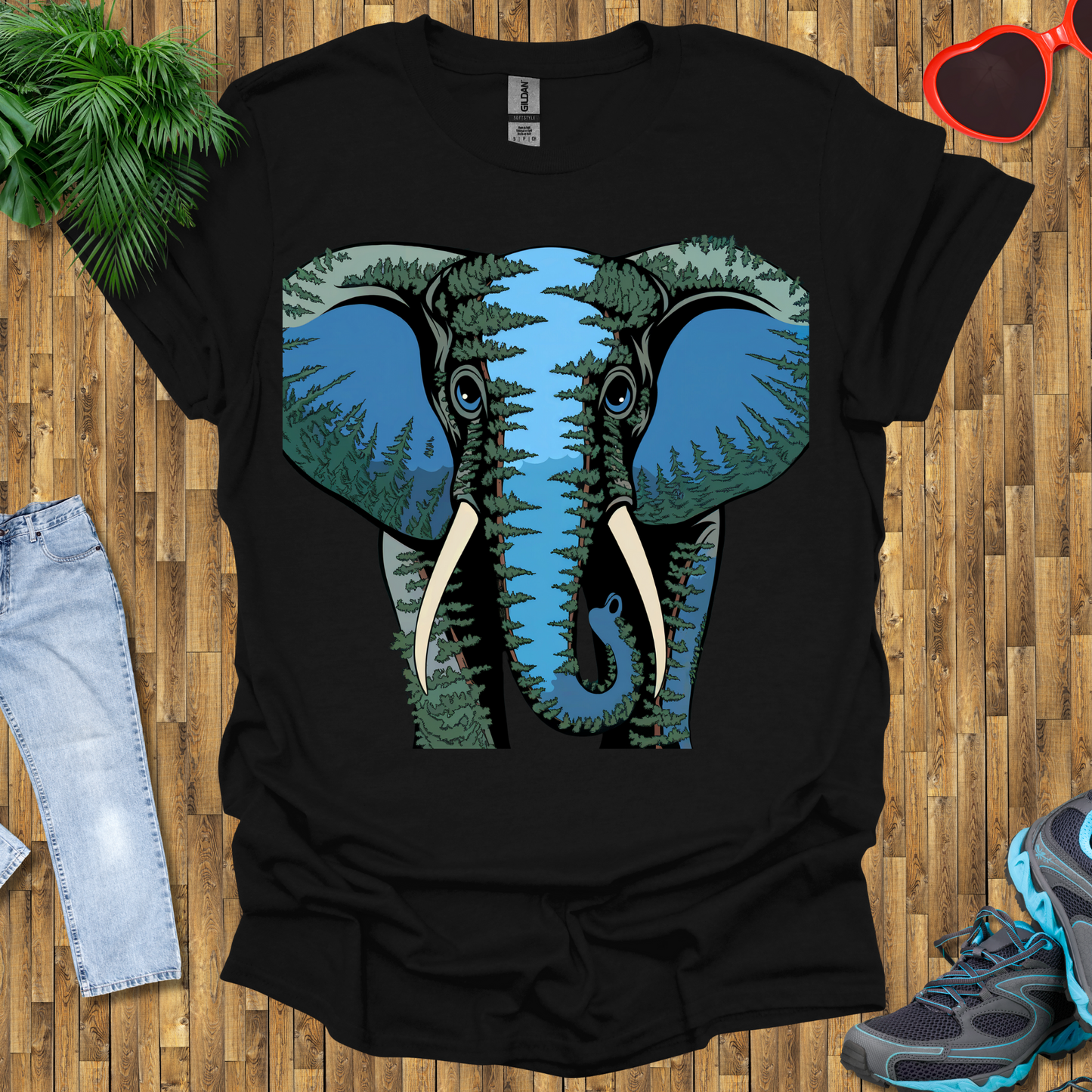 Elephant tree head T-Shirt