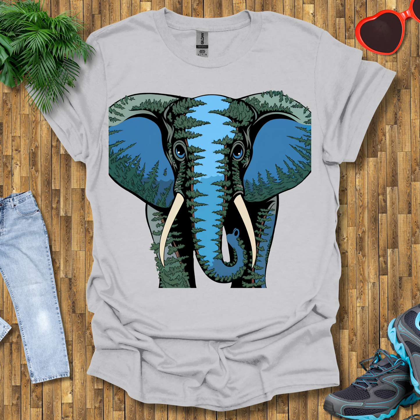 Elephant tree head T-Shirt