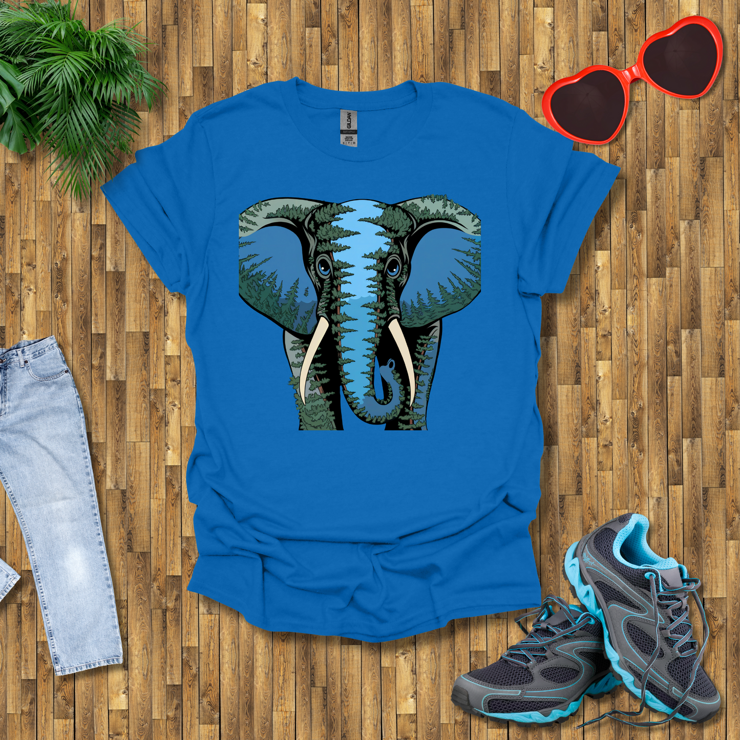 Elephant tree head T-Shirt