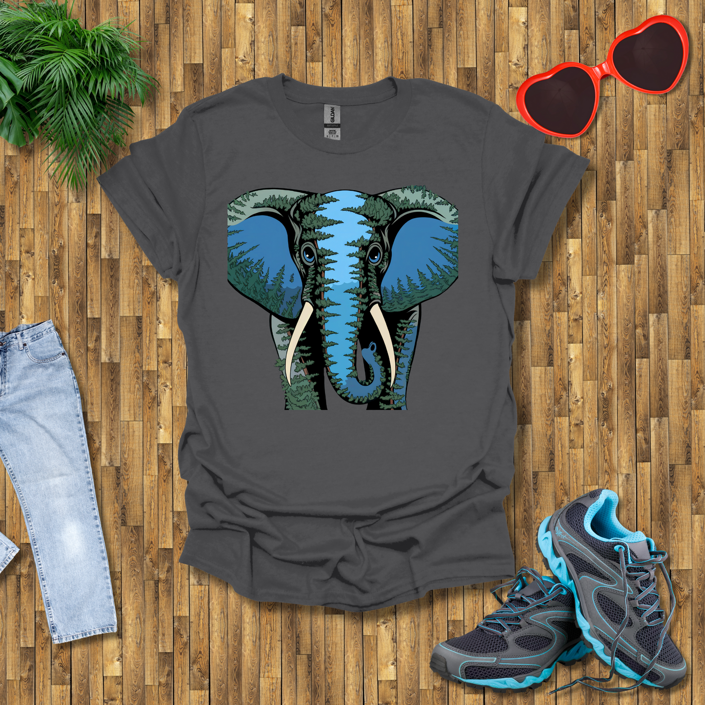 Elephant tree head T-Shirt