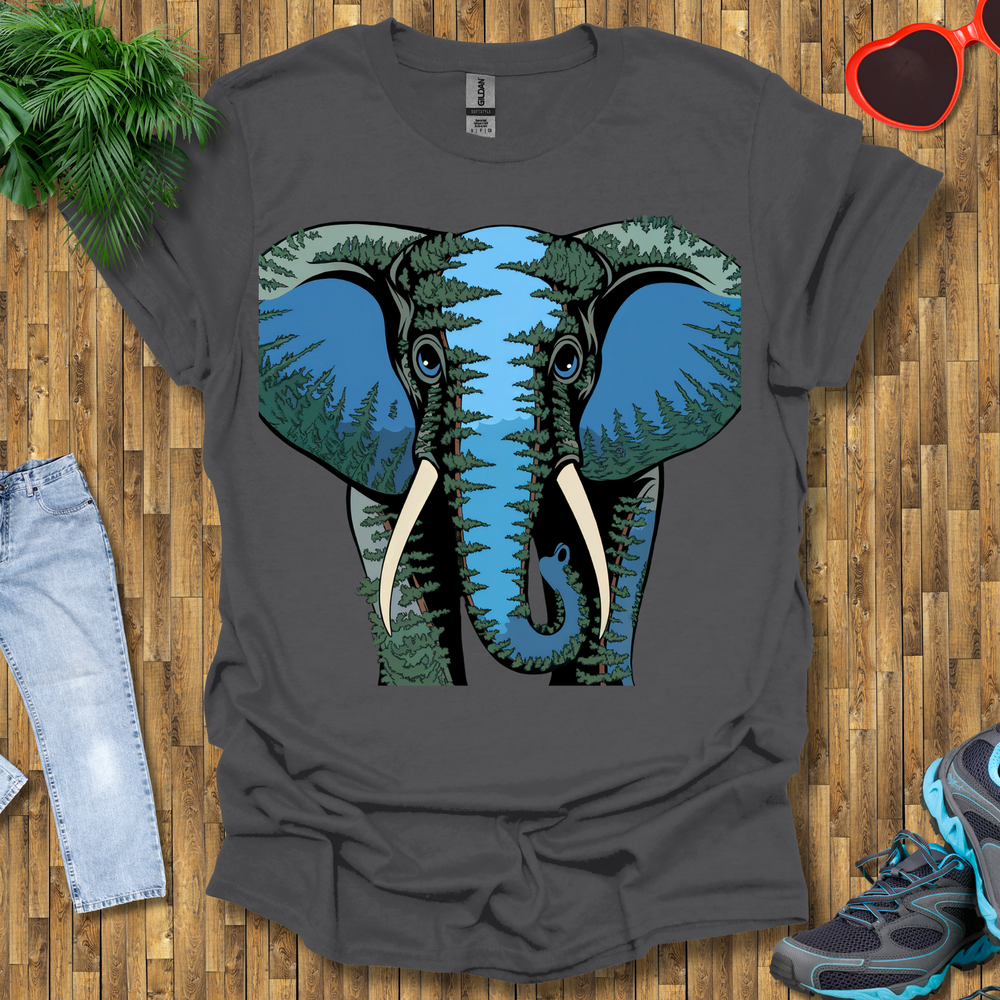 Elephant tree head T-Shirt