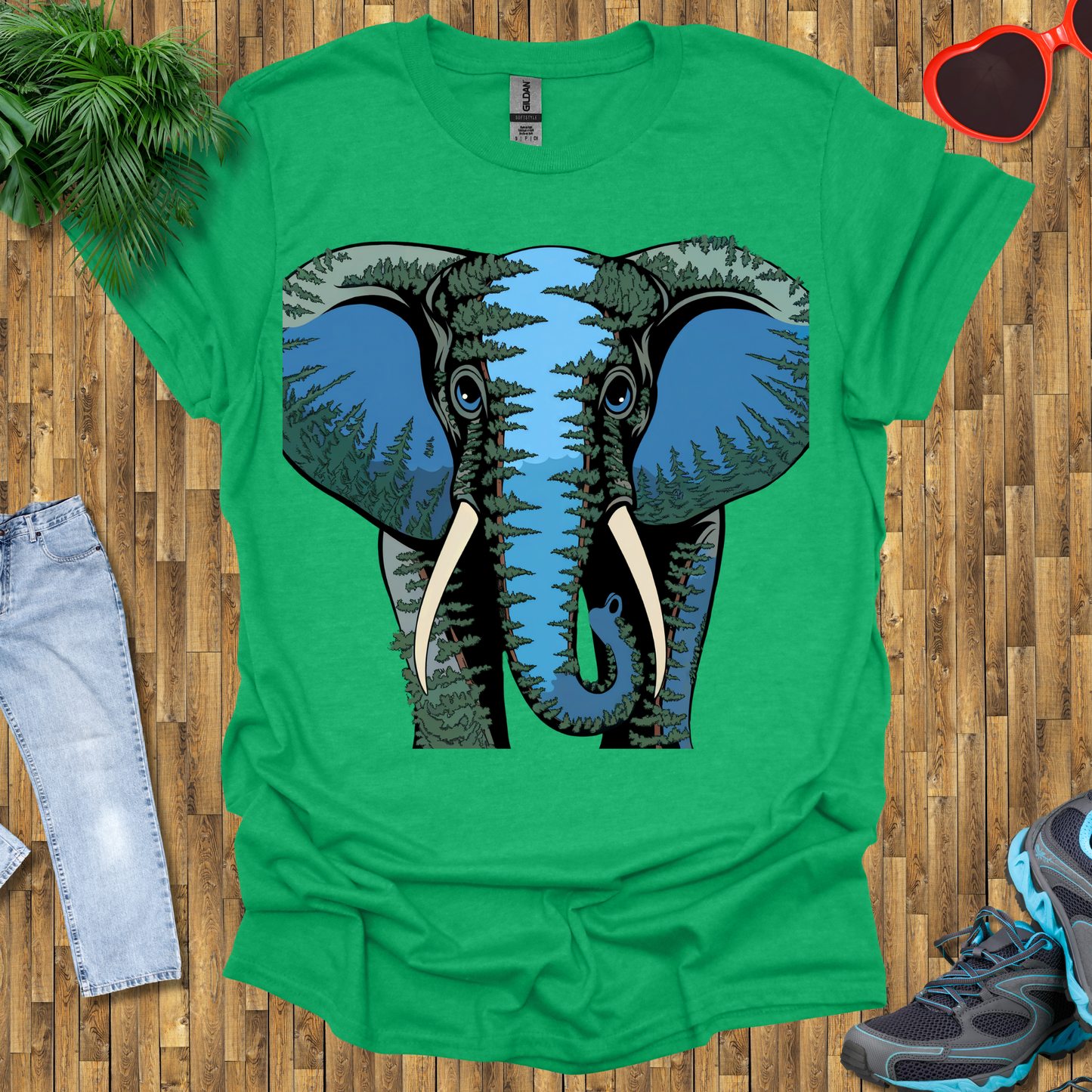 Elephant tree head T-Shirt