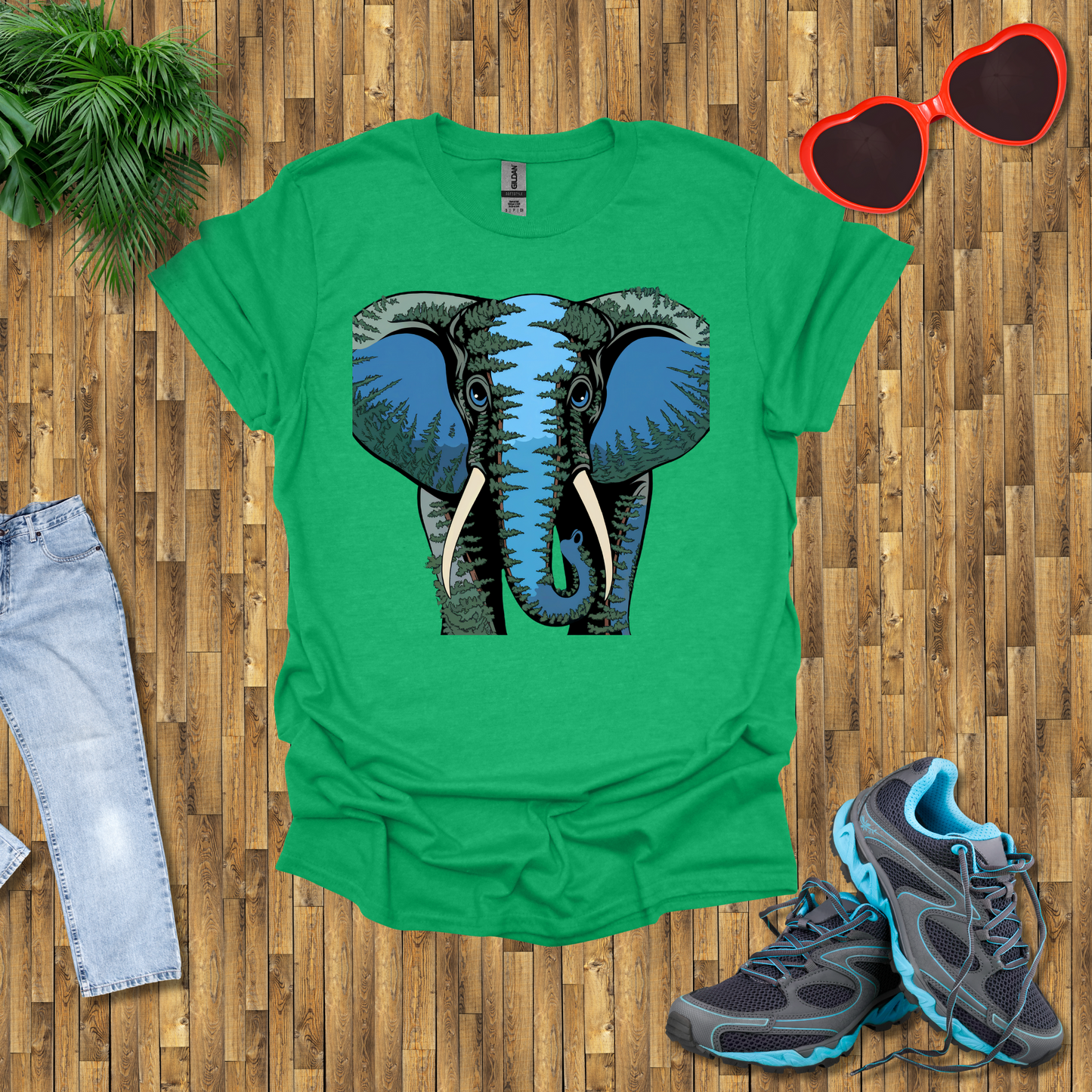 Elephant tree head T-Shirt