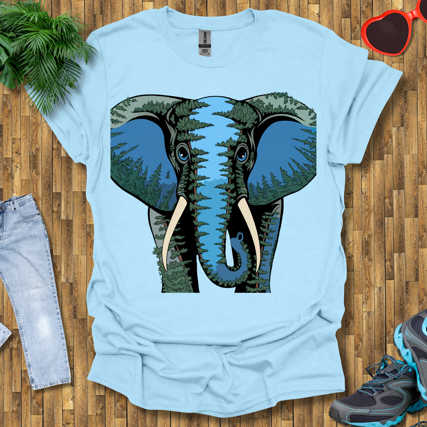Elephant tree head T-Shirt