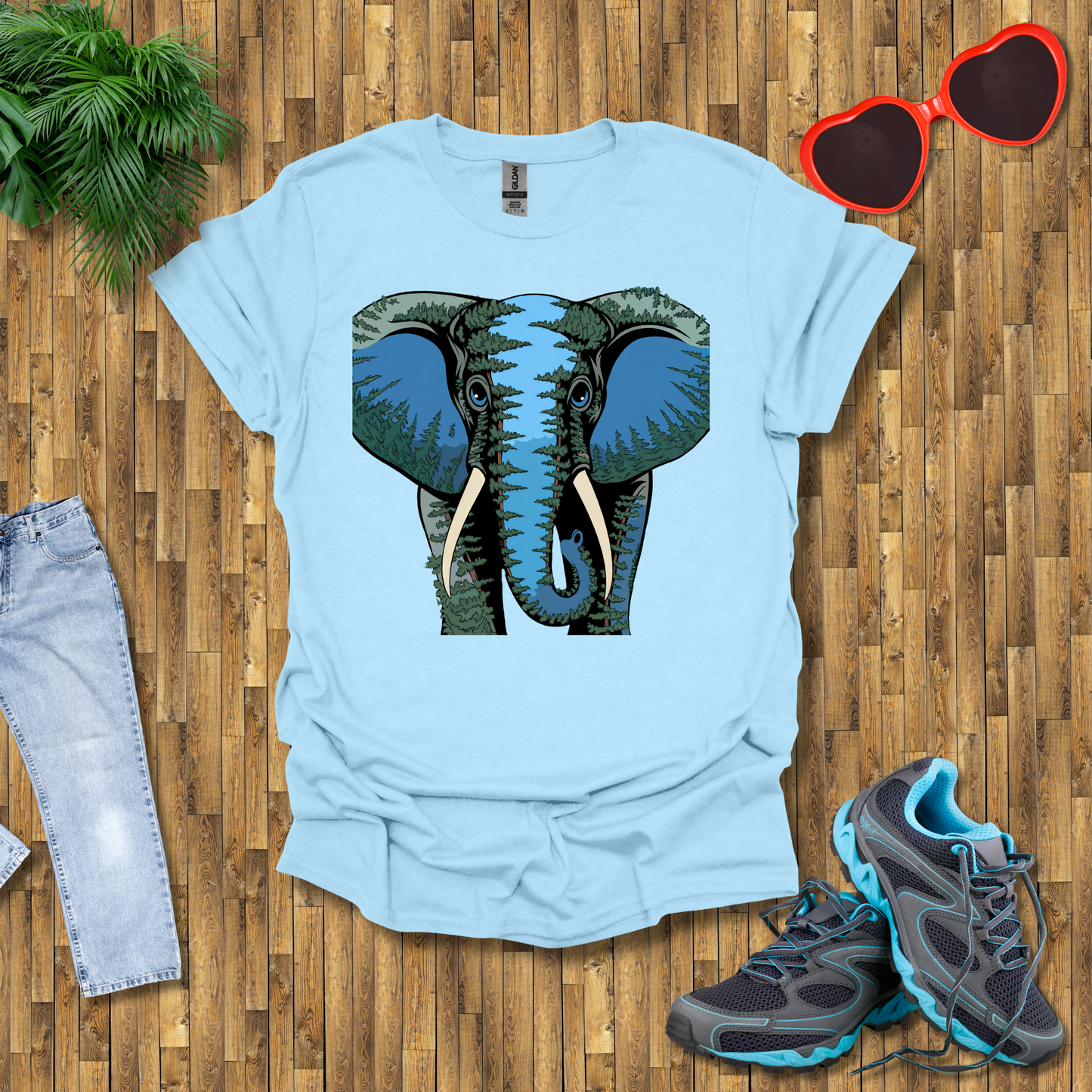 Elephant tree head T-Shirt