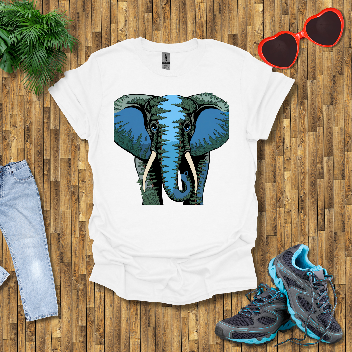 Elephant tree head T-Shirt