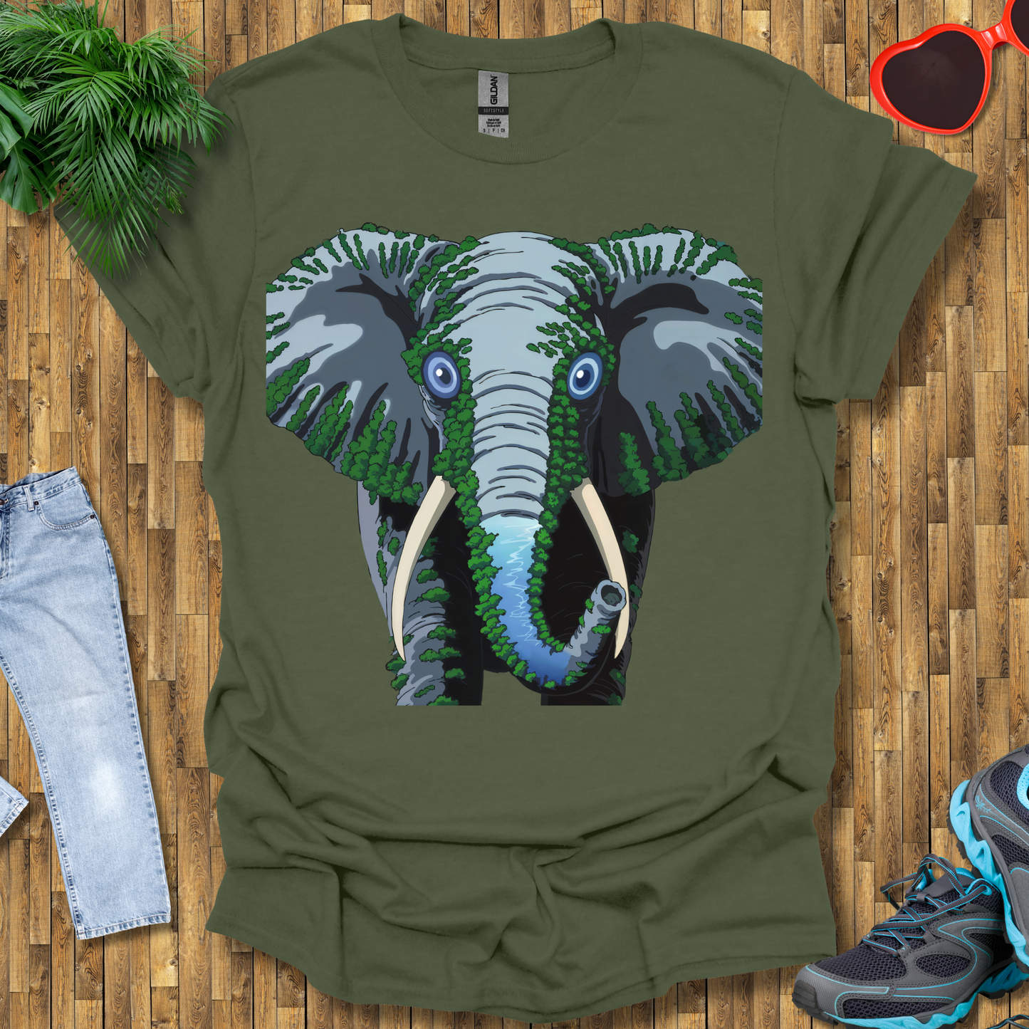 Elephant tree head T-Shirt