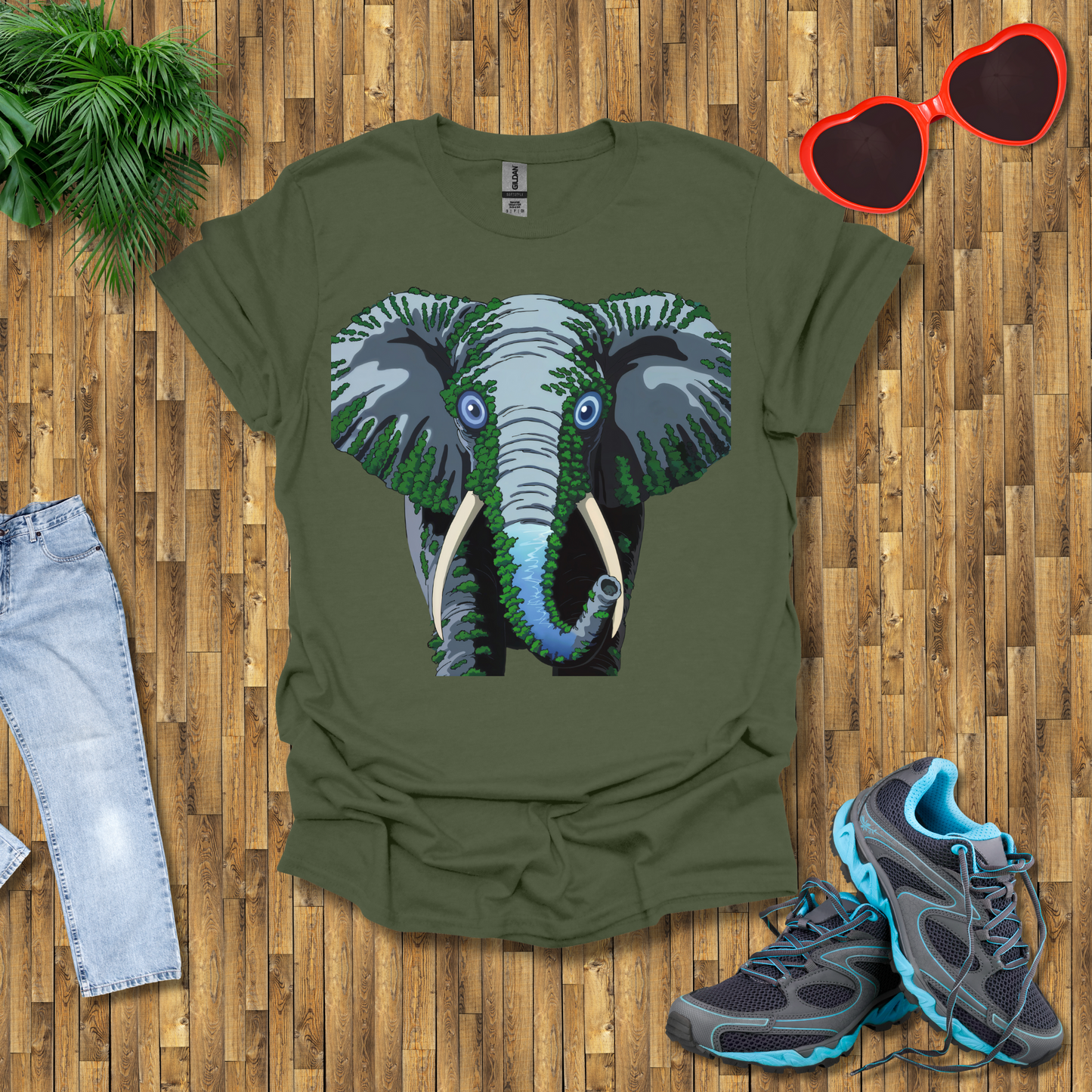 Elephant tree head T-Shirt
